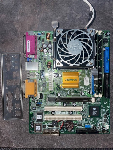 Asrock GE Pro-2 Retro alaplap (s478)