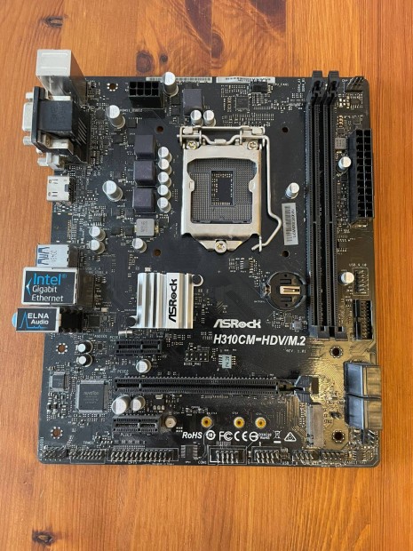 Asrock H310CM-HDV/M.2 Hibs alaplap