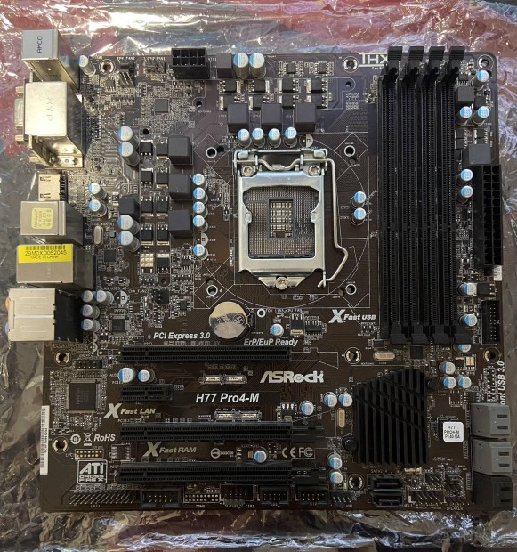 Asrock H77 Pro4-M alaplap