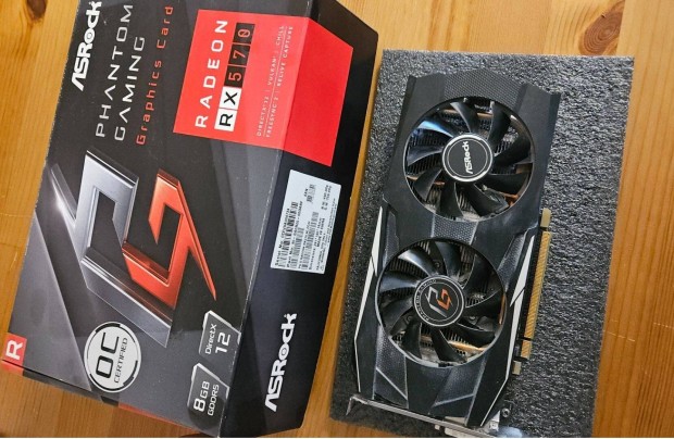 Asrock Radeon RX570 Phantom Gaming 8G OC