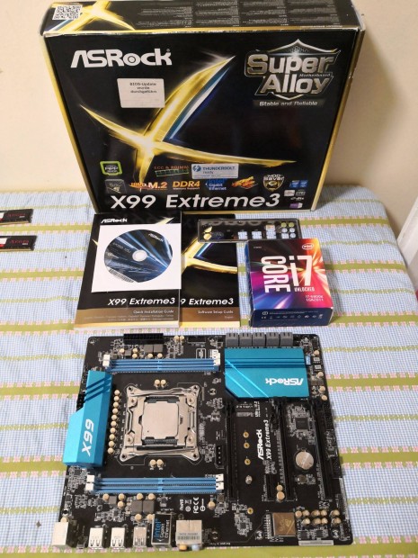 Asrock X99 Extreme3 + Intel Core i7-6800K