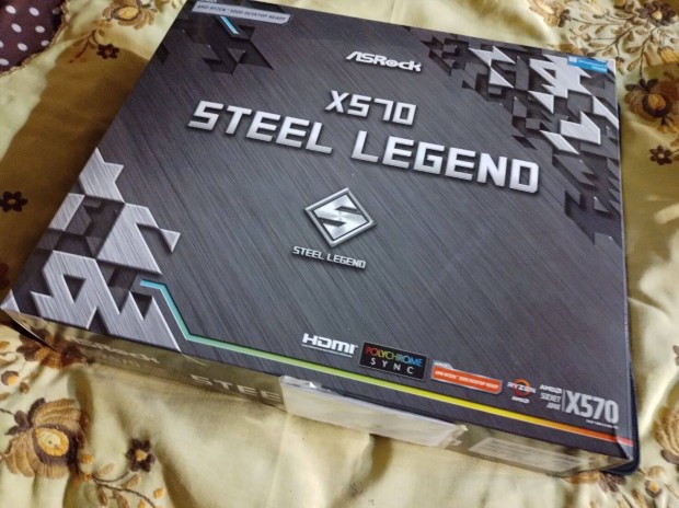 Asrock x570 Steel Legend AM4 Eladó!