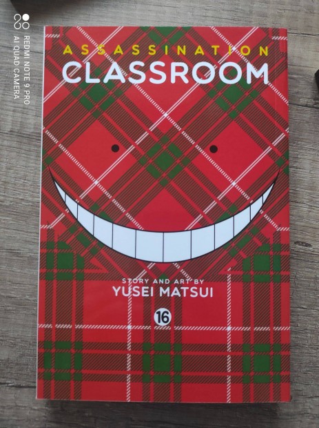 Assasination Classroom episode 16 angol nyelv manga