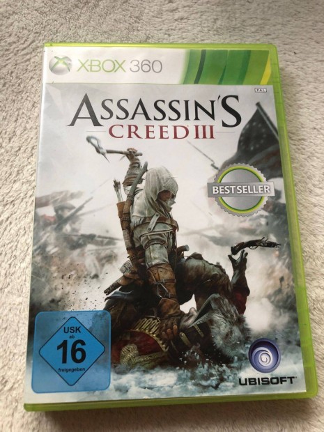 Assassin's Creed 3 III Xbox 360 jtk