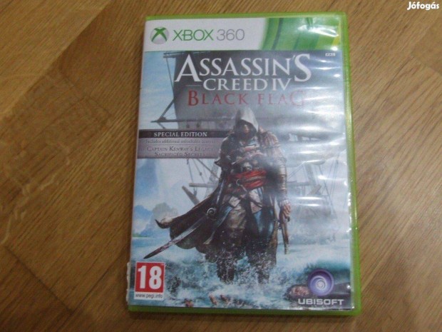 Assassin's Creed 4 Black Flag (2DVD) - eredeti xbox360/ONE jtk