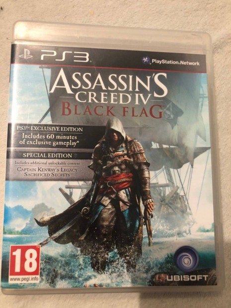 Assassin's Creed 4 IV Black Flag Ps3 Playstation 3 jtk