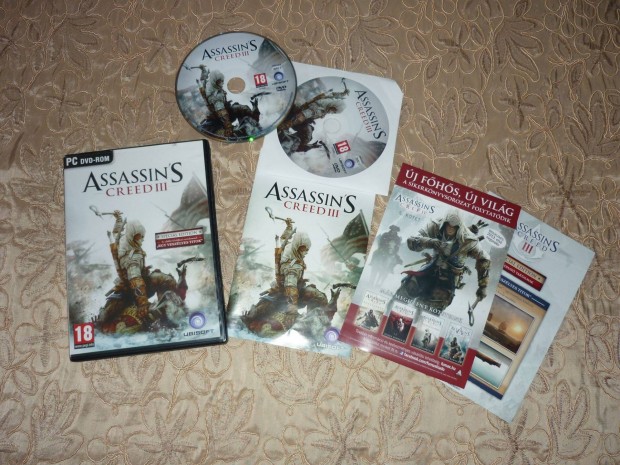 Assassin's Creed III - pc játék - magyar feliratos