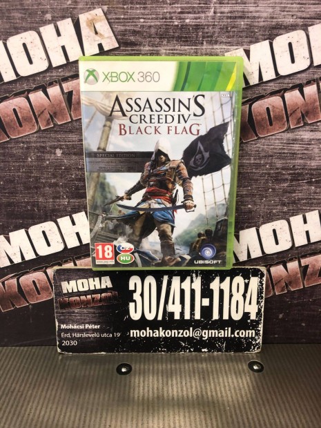 Assassin's Creed IV Black Flag Magyar Felirat Xbox 360