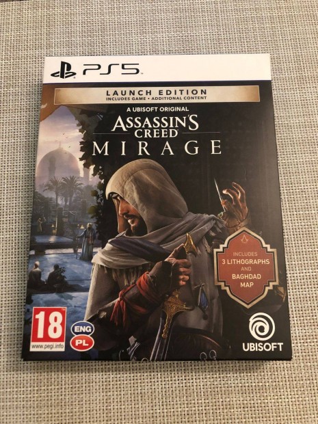 Assassin's Creed Mirage Launch Edition Ps5 Playstation 5 jtk