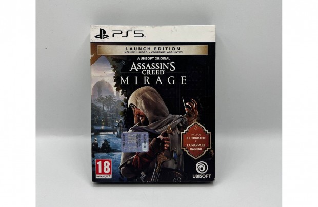 Assassin's Creed Mirage Launch Edition - PS5 jtk, hasznlt