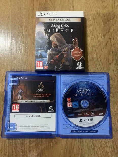 Assassin's Creed Mirage PS5 elad 11000 Forintrt