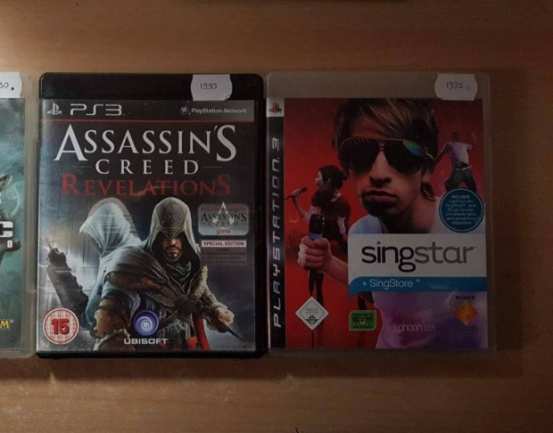 Assassin's Creed Revelations, Singstar PS3 jtkok !