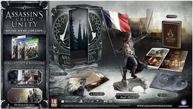 Assassin's Creed Unity - Notre Dame Edition Wfigure PS4 jtk