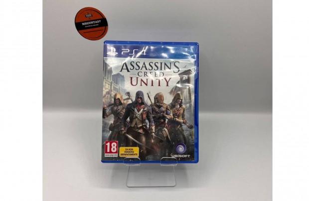 Assassin's Creed Unity - PS4 jtk, hasznlt