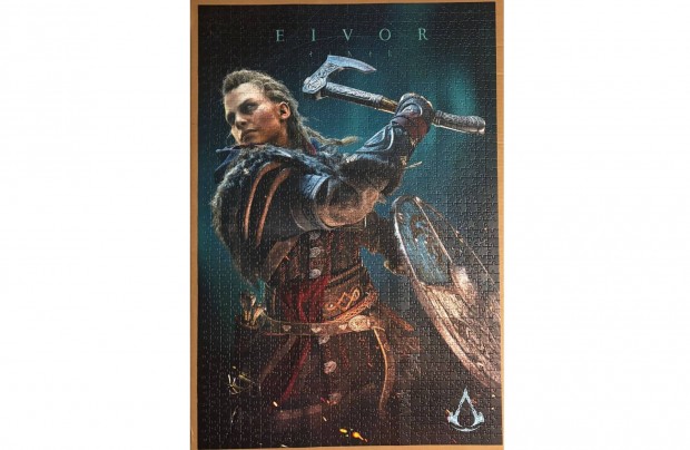 Assassin's Creed Valhalla Eivor Puzzle 1500 darab-os assassins