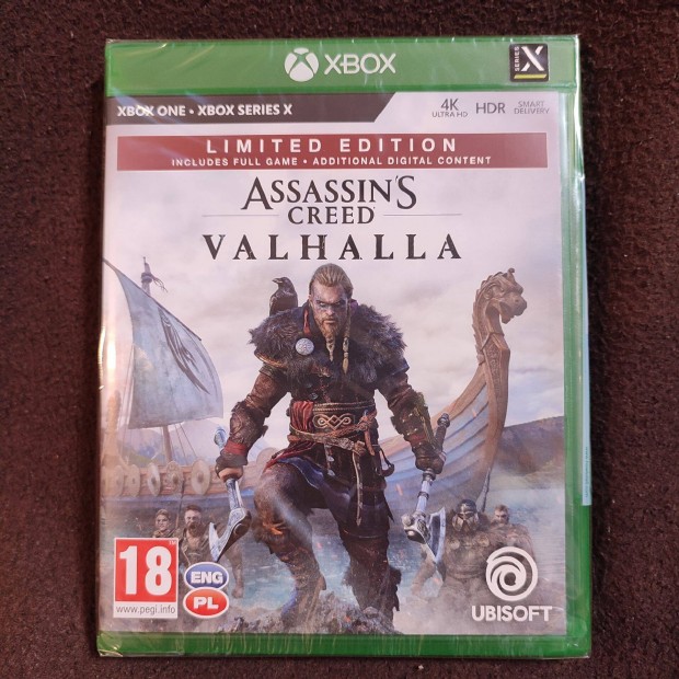 Assassin's Creed Valhalla Limited Edition 4K HDR Xbox One Series X j