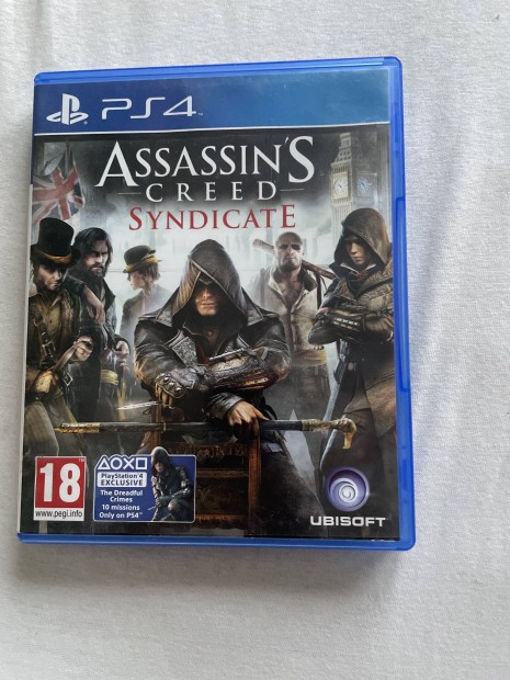 Assassin's creed syndicate PS4 jatek