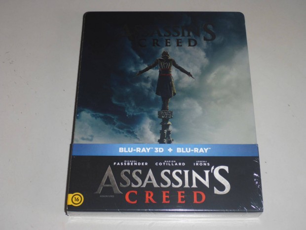 Assassins Creed 3D+2D - limitlt, fmdobozos vlt.(steelbook) blu-ray