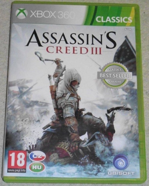Assassins Creed 3. Magyarul Gyri Xbox 360, Xbox ONE, Series X jtk