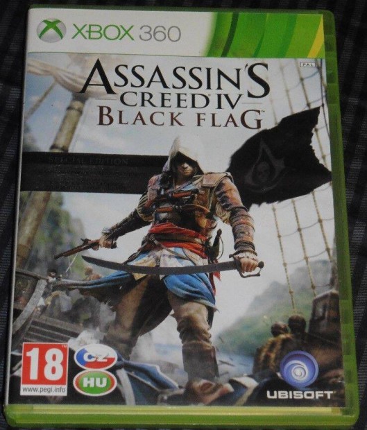 Assassins Creed 4. Black Flag Magyar Gyri Xbox 360 ONE Series X jtk