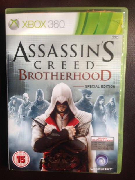 Assassins Creed Brotherhood "xbox360-one-series jtk elad-csere