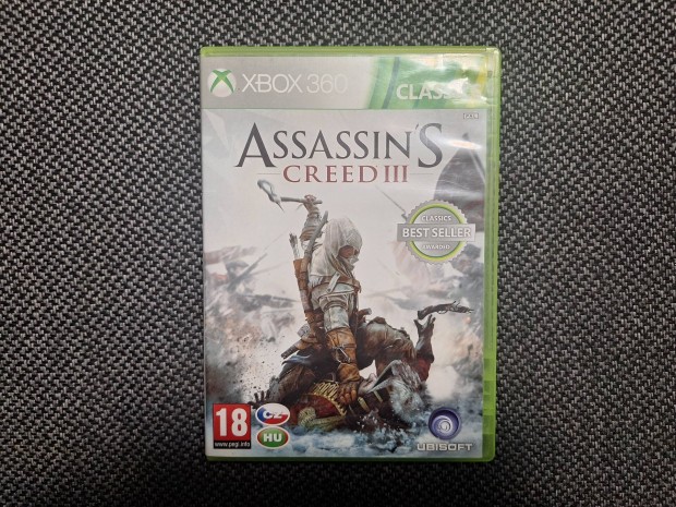 Assassins Creed III Xbox 360 jtk