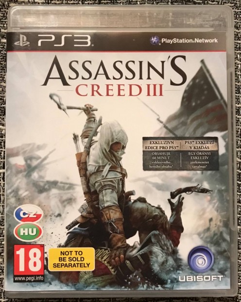 Assassins Creed III - Playstation 3 - magyar felirat