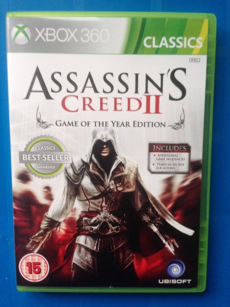 Assassins Creed II GOTY "xbox360-one-series jtk elad-csere