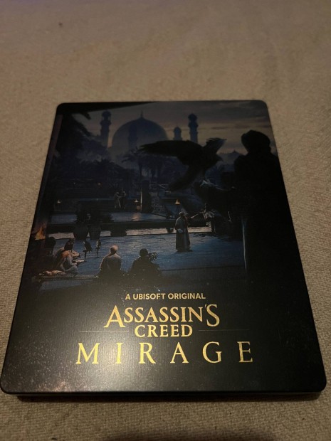Assassins Creed Mirage steelbook (fmtok) remek llapotban
