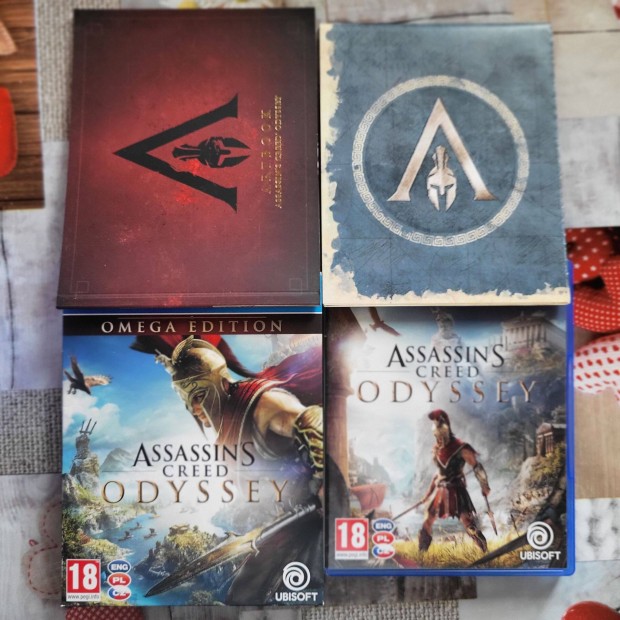 Assassins Creed Odyssey Omega Edition ps4-PS5 jtk elad-csere "