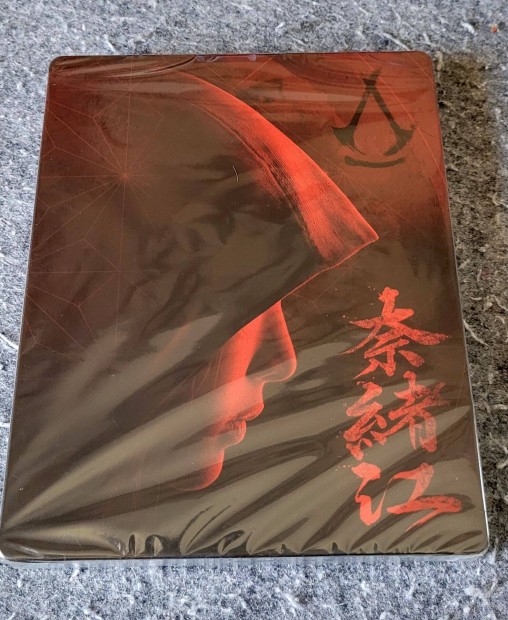 Assassins Creed Shadows Steelbook fémtok celofános