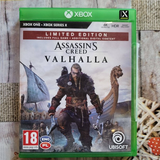 Assassins Creed Valhalla xbox one-series x jtk,elad-csere"