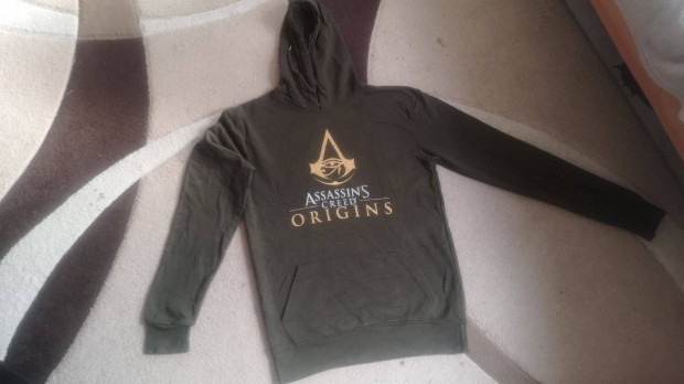 Assassins Creed hoodie kapucnis pulver pulcsi fels S