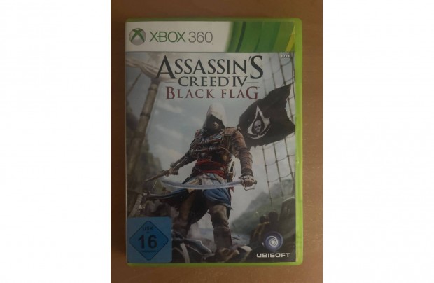 Assassins creed IV Black flag Xbox 360-ra elad!