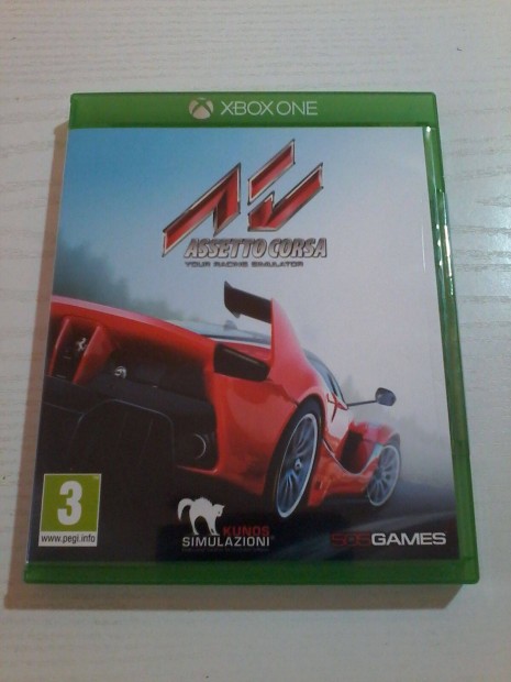 Assetto Corsa Xbox 1 jtk elad.(nem postzom)