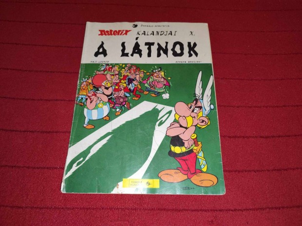 Asterix 19. - A ltnok (gerincsrlt)