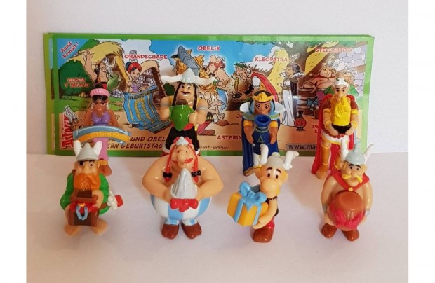 Asterix 50 ves komplett sor