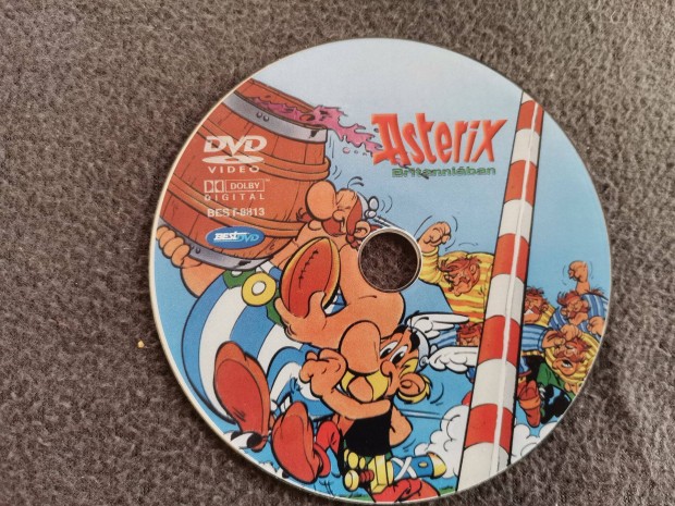 Asterix Brittanniban Rajzfilm DVD