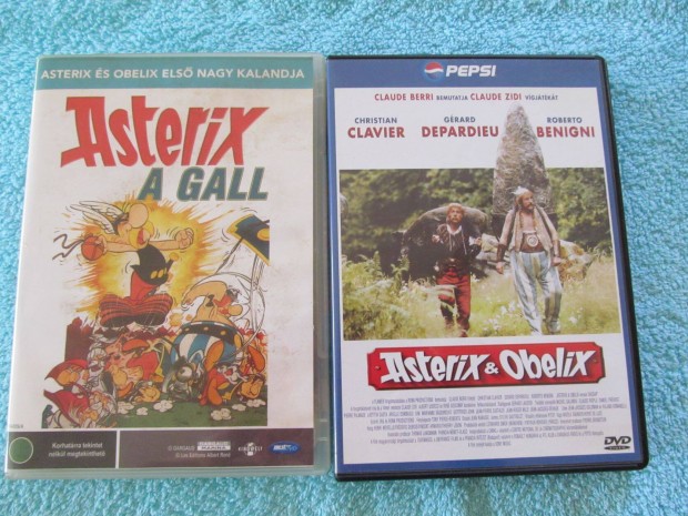 Asterix DVD csomag 2db/990Ft
