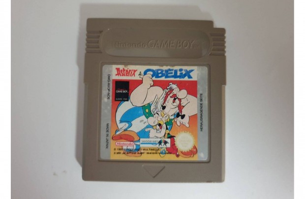 Asterix & Obelix Astrix Game Boy Gameboy jtk eredeti Nintendo