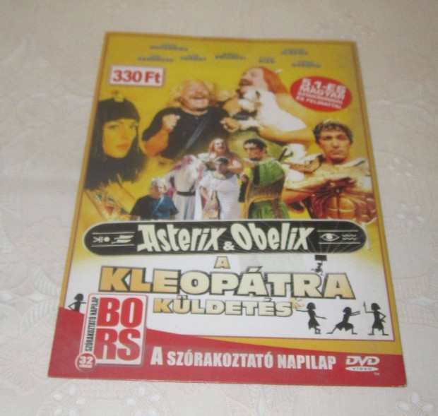 Asterix & Obelix - A Kleoptra kldets DVD