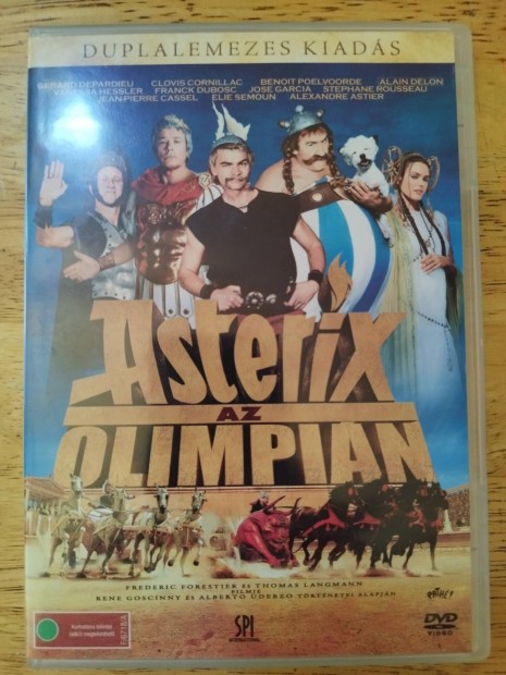 Asterix az Olimpin duplalemezes dvd Gerard Depardieu - Alain Delon 