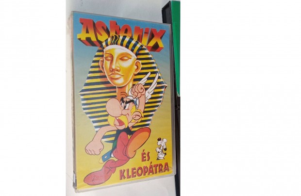 Asterix s Kleoptra (VHS) msoros videokazetta. A rajzfilm vltozat