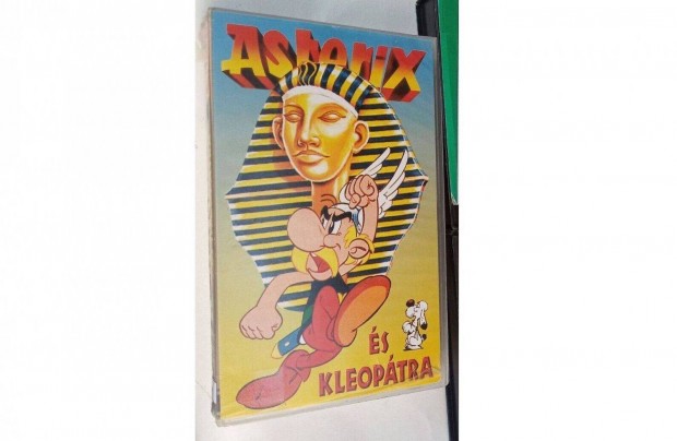 Asterix és Kleopátra (VHS) műsoros videokazetta. A rajzfilm változat