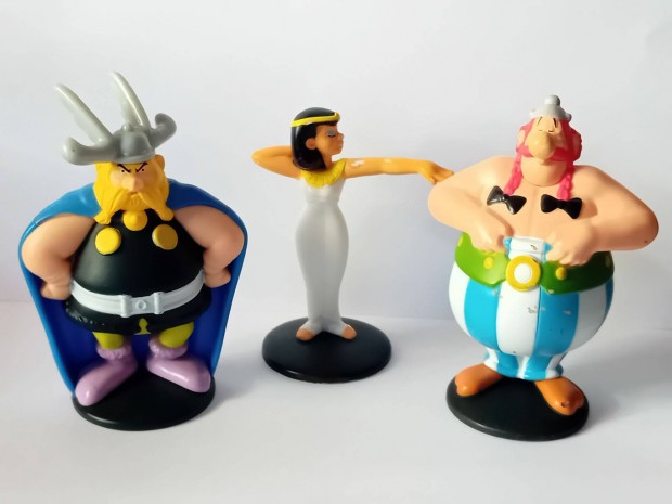 Asterix s Obelix figurk ( 3db )