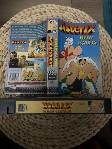 Asterix nagy csatja vhs