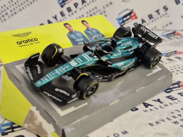 Aston Martin AMR23 F1 #18 (2023) - Lance Stroll -  Bburago - 1:43