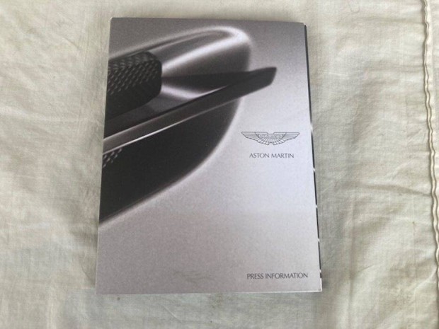 Aston Martin program prospektus, katalgus + CD