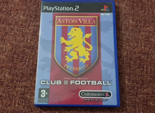 Aston Villa Club Football Playstation 2 eredeti lemez ( 2000 Ft )