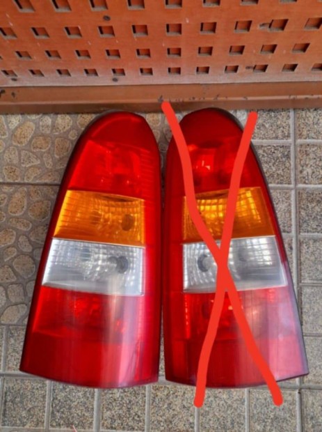 Astra G kombi bal hátsó lámpa